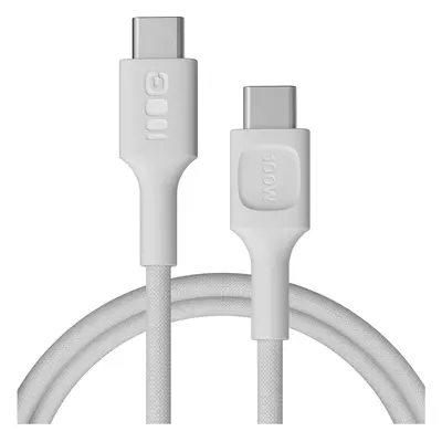 USB-C kabel 1.2m 100W Greencell PowerStream Rychlo Nabíjení PD Snow bílé