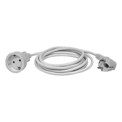 Prodlužovací kabel 3 m / 1 zásuvka / bílý / PVC / 1,5 mm2