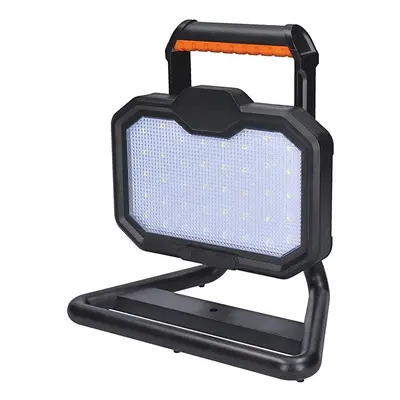 Solight LED reflektor 20W, přenosný, nabíjecí, 2000lm, oranžovo-černý