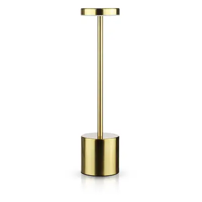 HJA21-GOLD | LED stolní lampa | Moderní noční lampa s vestavěnou baterií