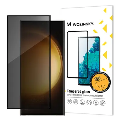 Wozinsky Privacy Glass soukromé tvrzené sklo s antišpionážním filtrem pro Samsung Galaxy S24 Ult