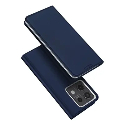 Dux Ducis Skin Pro pouzdro s klopou a slotem na kartu pro Xiaomi Redmi Note 13 Pro 5G - modré