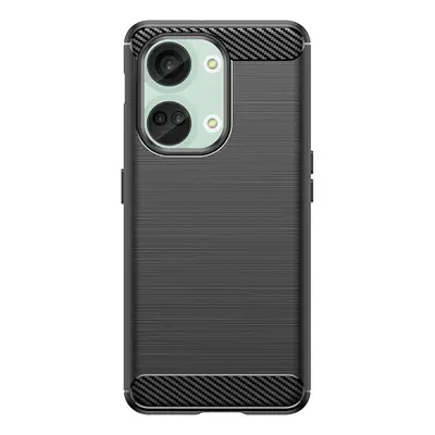 Silikonové karbonové pouzdro pro OnePlus Ace 2V/OnePlus Nord 3 - černé