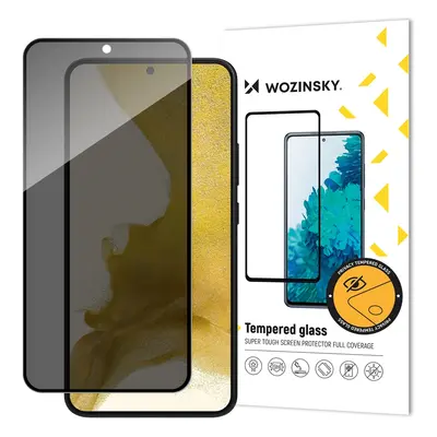 Wozinsky Privacy Glass tvrzené sklo pro Samsung Galaxy S22 s Anti Spy filtrem pro ochranu soukro