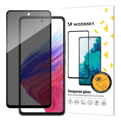 Wozinsky Privacy Glass tvrzené sklo Samsung Galaxy A53 5G s Anti Spy filtrem soukromí