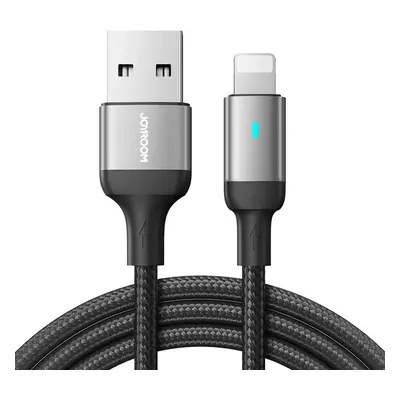 Kabel pro USB-A / Lightning / 2,4A / 3m Joyroom S-UL012A10 (černý)