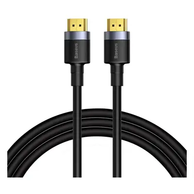 Kabel Baseus Cafule HDMI 2.0 4K 60 Hz 3D 18 Gb/s 3 m černý (CADKLF-G01)