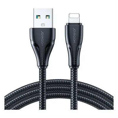 Surpass USB na USB-A / Lightning / 3m kabel Joyroom S-UL012A11 (černý)