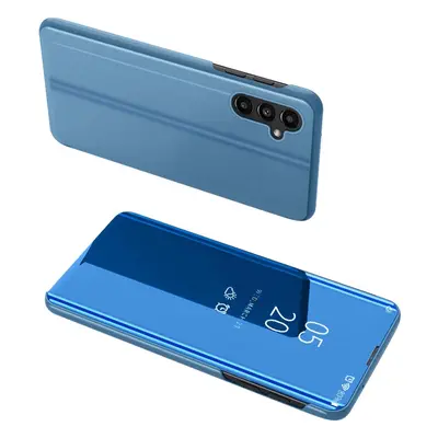 Clear View pouzdro pro Samsung Galaxy A14 flip cover blue