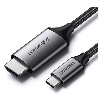 Ugreen kabel HDMI - USB Type C 4K 60 Hz 1,5 m černošedý (MM142 50570)