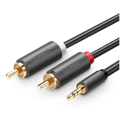 Ugreen audio kabel 3,5 mm mini jack (samec) - 2RCA (samec) 1,5 m (AV102)