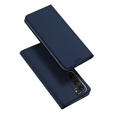 Dux Ducis Skin Pro pouzdro Samsung Galaxy S23 flip cover card wallet stand blue