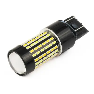 DUAL COLOR Auto LED žárovka T20 W21 / 5W 120 SMD 3014 W21/5W