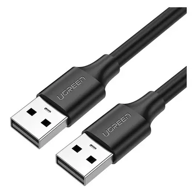 Ugreen kabel USB 2.0 (samec) - USB 2.0 (samec) 1 m černý (US128 10309)