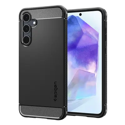 Pouzdro Spigen Rugged Armor pro Samsung Galaxy A55 5G - matně černé