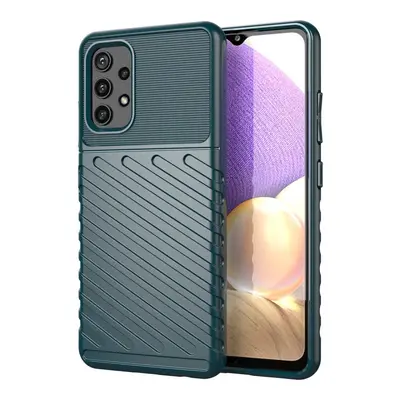 Thunder Case flexibilní pancéřový kryt Samsung Galaxy A72 4G zelený