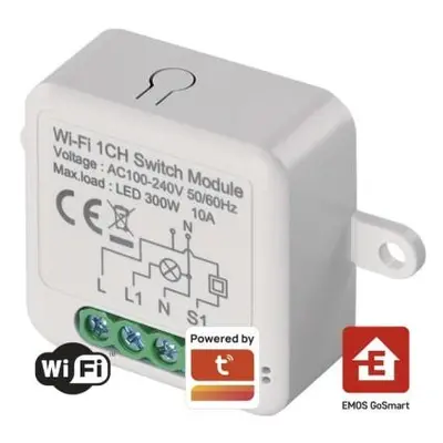 GoSmart modul spínací IP-2101SW, WiFi, 1-kanálový