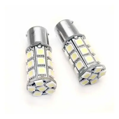 Auto LED žárovka BA15S 27 SMD 5050 PY21W / BAU15S