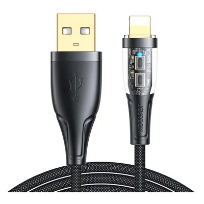 Kabel pro USB-A / Lightning / 2,4A / 1,2 m Joyroom S-UL012A3 (černý)