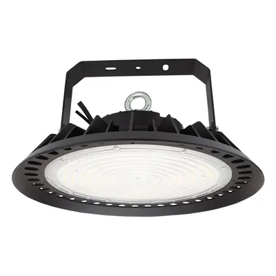 PLATEO 3 HIGH BAY 200W Neutrální bílá 230V 90DEG IP65 IK08 347X160MM Černá 5Y WARRANTY DALI