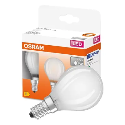 2PAK LED žárovka LED E14 P45 4W = 40W 470lm 2700K Teplá 300° OSRAM Star