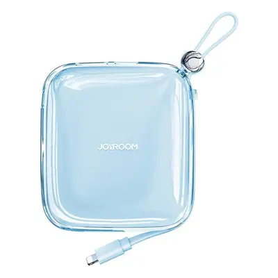 Joyroom powerbanka 10000mAh Jelly Series 22,5W s integrovaným Lightning kabelem modrá (JR-L003)