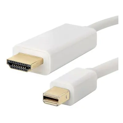 DP-G-1,8M-Bílá | HDMI kabel - Mini Display Port | 4K Bílý