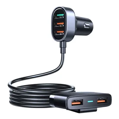 Nabíječka do auta Joyroom JR-CL03 Pro 45W 5xUSB (černá)