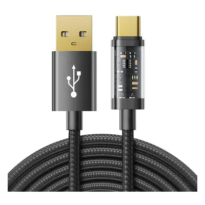 Kabel Joyroom USB na USB-C S-UC027A12 3A, 1,2 m (černý)