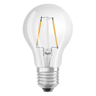 LED žárovka E27 A60 2W = 25W 250lm 2700K Teplá 320° Filament Stmívatelná OSRAM SUPERSTAR