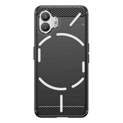 Silikonové pouzdro Carbon Case pro Nothing Phone 2 - černé