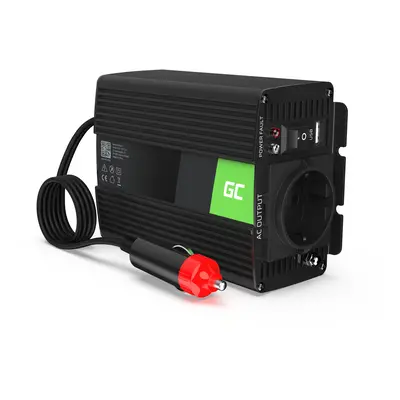 Green Cell měnič napětí do auta INV06 12V/230V 150W/300W