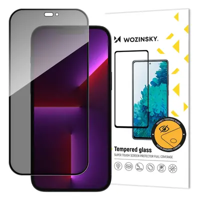 Wozinsky Privacy Glass tvrzené sklo pro iPhone 14 Pro Max s filtrem proti špehování soukromí