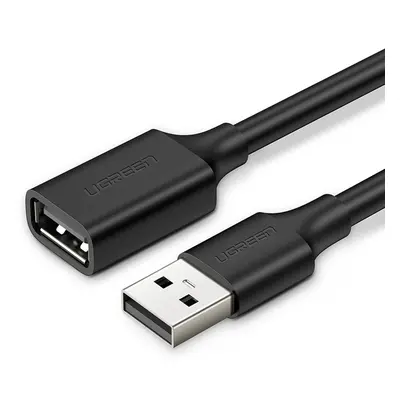 Prodlužovací kabel Ugreen USB (samec) - USB (samice) 2.0 480Mbps 1,5 m černý (US103)