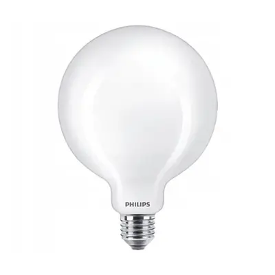 LED žárovka Globe E27 G120 10.5W = 100W 1521lm 4000K Neutrální Filament Mléčná PHILIPS