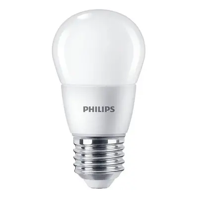 LED žárovka LED svíčka E27 P48 7W = 60W 806 lm 2700K Teplá PHILIPS