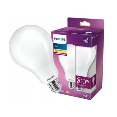 LED žárovka LED E27 A95 23W = 200W 3452lm 2700K Teplá PHILIPS