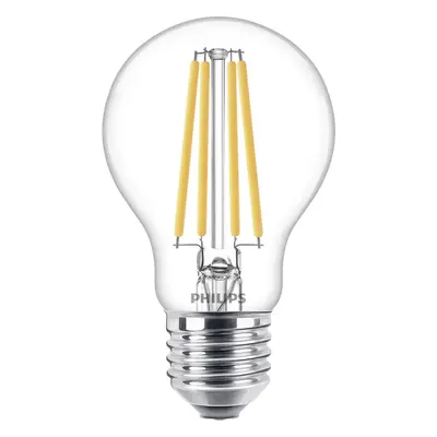 LED žárovka E27 A60 10.5W = 100W 1521lm Neutrální 4000K Filament PHILIPS