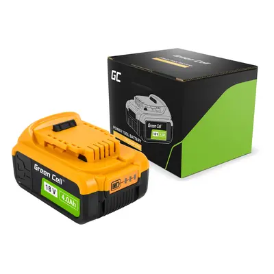 Green Cell Baterie pro DeWalt XR 18V 4Ah Baterie Replacement pro DCB184