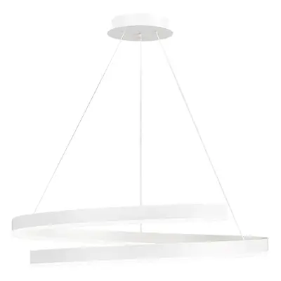 RLO-80CM-100W-W |. Moderní závěsná lampa 80 cm | Spirálová LED lampa 100W