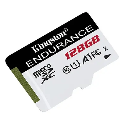 128GB paměťová karta microSD Kingston 95/45MB/s C Endurance