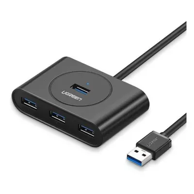 Rozbočovač USB 3.0 4v1 UGREEN 0,5 m (černý)