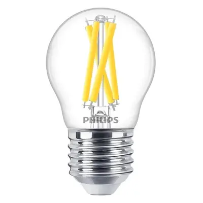 LED žárovka Koule E27 P45 5.9W = 60W 806lm 2700 Teplá Filament PHILIPS Stmívatelná