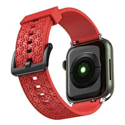 Řemínek Y pro Apple Watch 7 / 6 / 5 / 4 / 3 / 2 / SE (45 / 44 / 42 mm) náramek pro hodinky červe