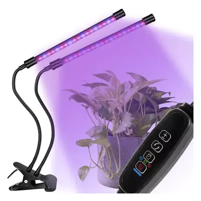 Svítidlo GROW PLANT 20 LED 2 ks pro růst rostlin Gardlov