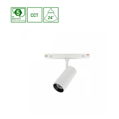 SYSTEM SHIFT SMART- SPOT S TRACK LIGHT FI35X142X106MM 6W 24DEG Bílá CCT/DIM 5 Y WARRANTY