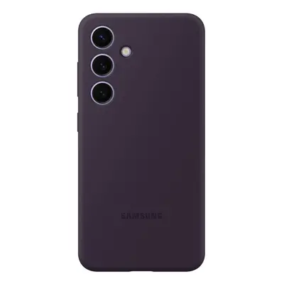 Silikonové pouzdro Samsung EF-PS921TEEGWW pro Samsung Galaxy S24 - tmavě fialové