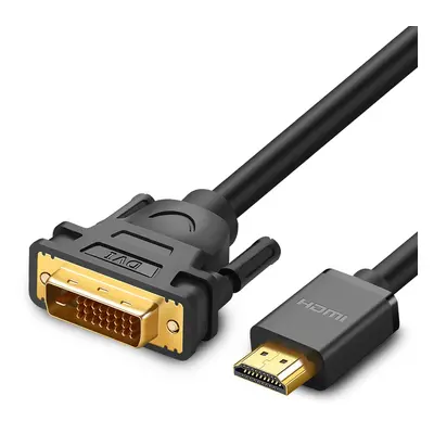 Obousměrný kabel HDMI - DVI Ugreen 2 m černý (HD106)