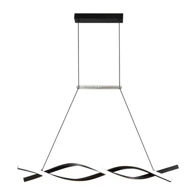 LED Závěsné svítidlo Lamp 28W Sand Černá