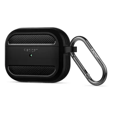 Pouzdro Spigen Rugged Armor pro Apple AirPods Pro 1 - matně černé